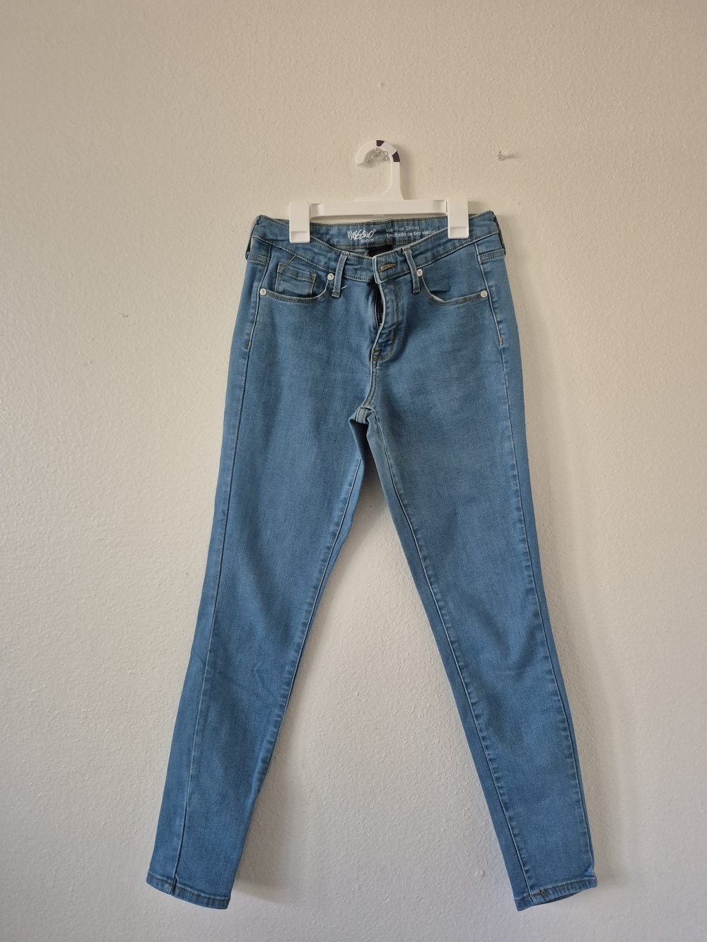 Mossimo Supply Co. Light Blue Skinny Jeans